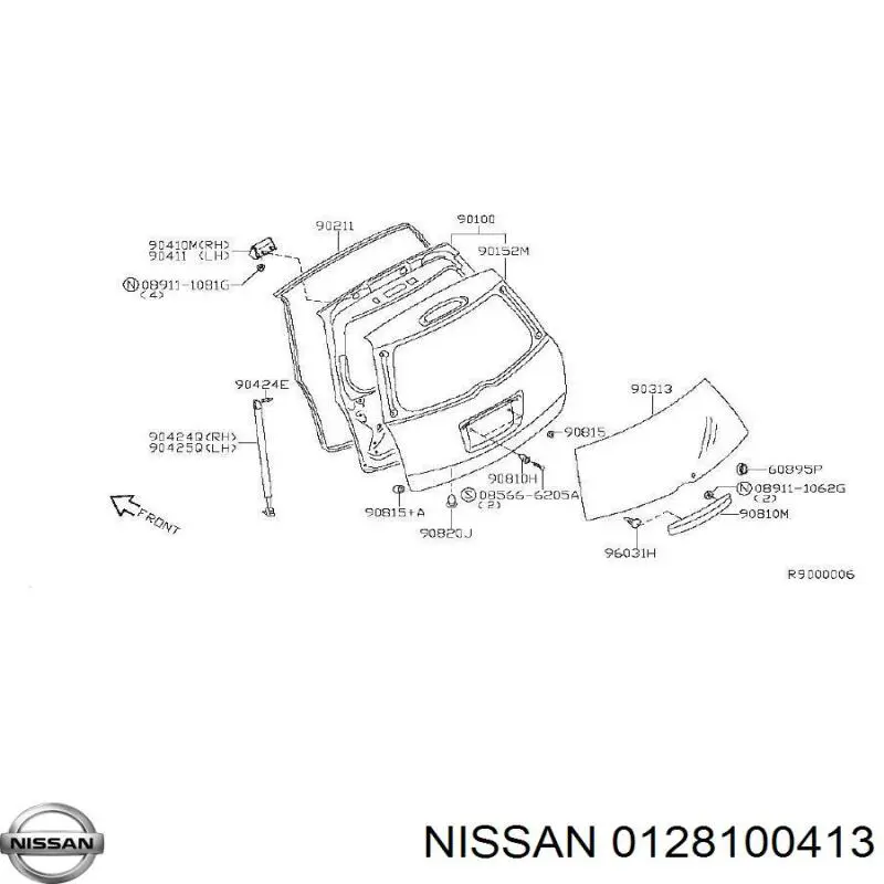 0128100413 Nissan/Infiniti 