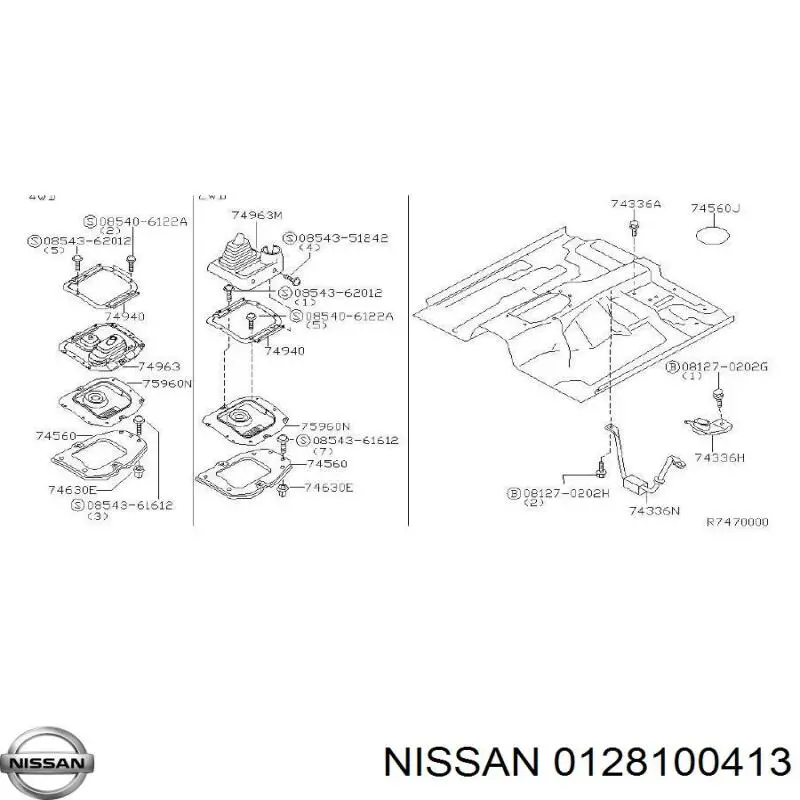  Nissan/Infiniti 0128100413 preço, a partir de 10,86 USD