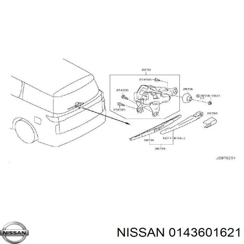0143601621 Nissan/Infiniti 