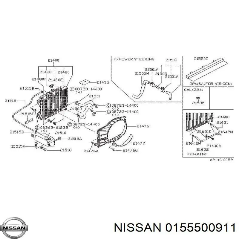 0155500911 Nissan/Infiniti 