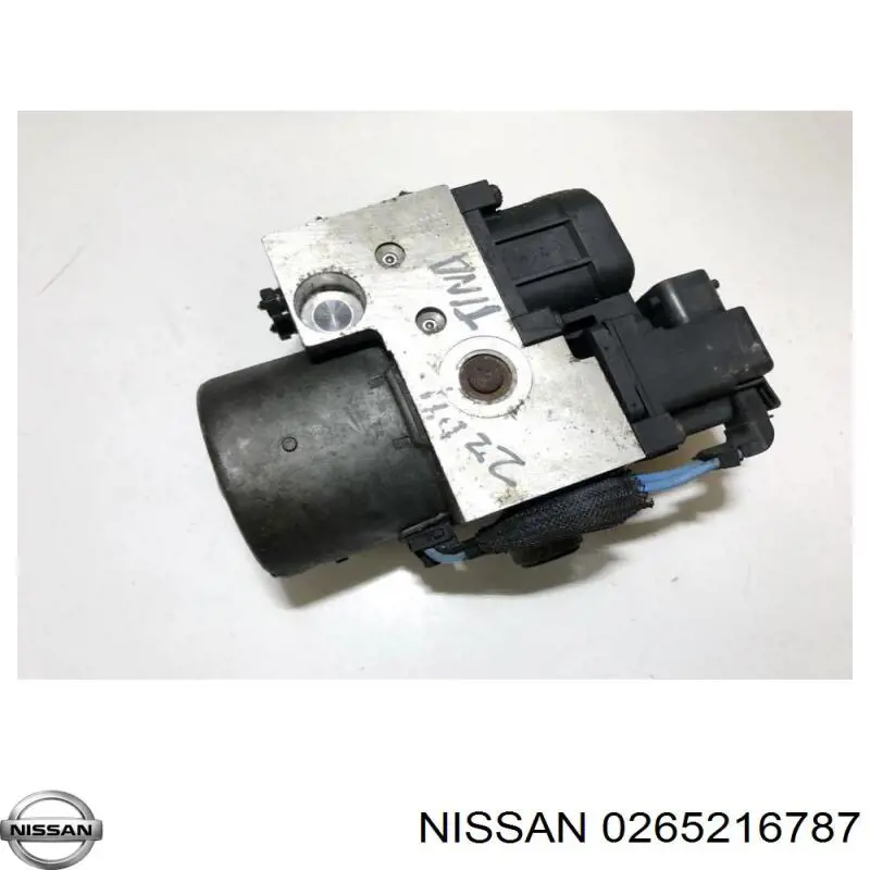 0265216787 Nissan/Infiniti Unidade hidráulico de controlo ABS