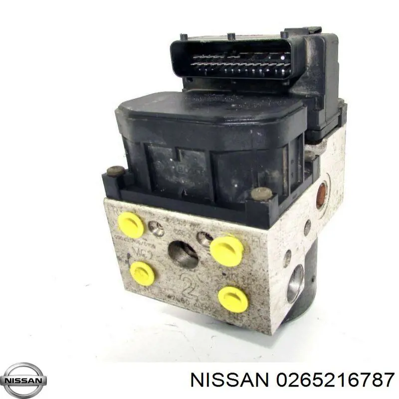 0265216787 Nissan/Infiniti Unidade hidráulico de controlo ABS