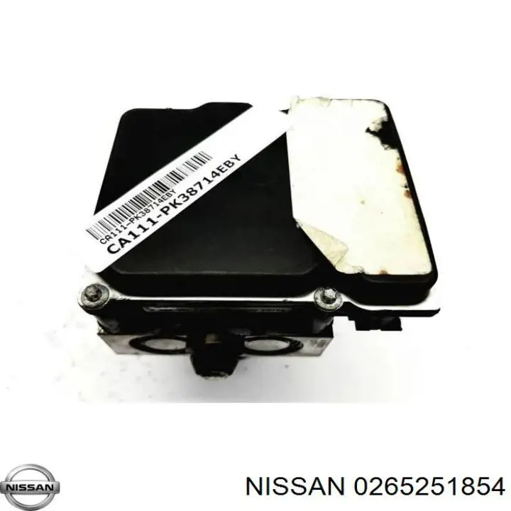 Compre 0265251854 Nissan/Infiniti Unidade hidráulico de controlo ABS