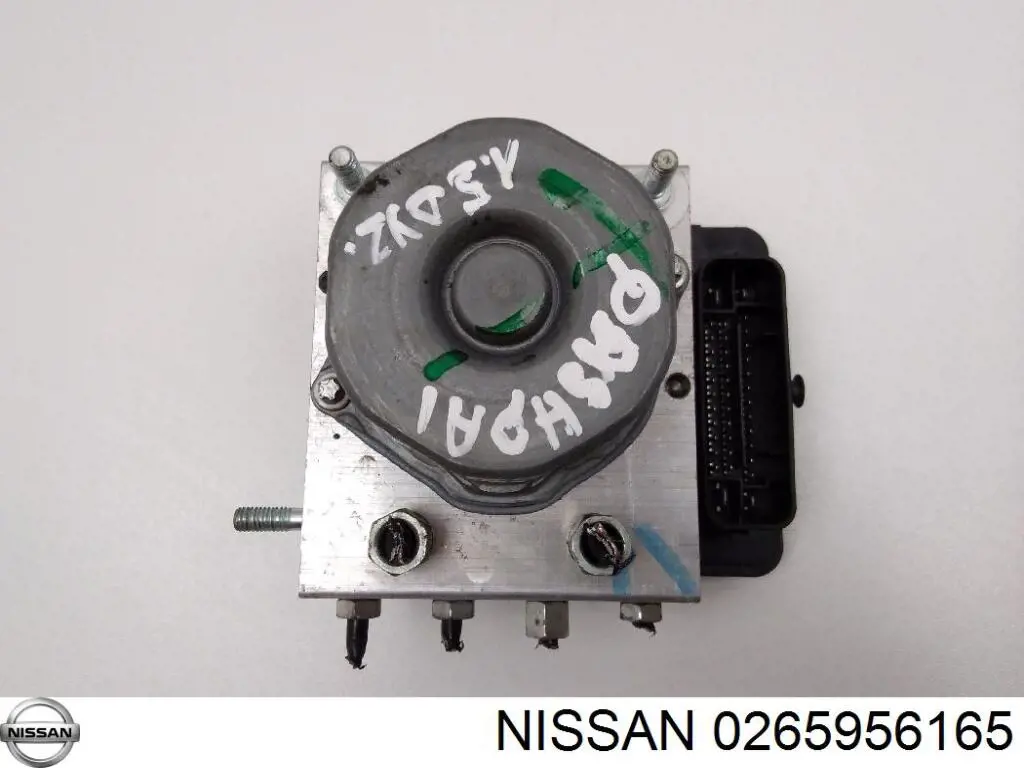 Unidade hidráulico de controlo ABS 0265956165 Nissan/Infiniti