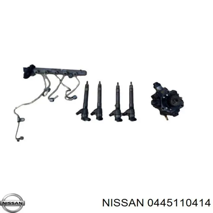 Injetor de injeção de combustível 445110414 Bosch