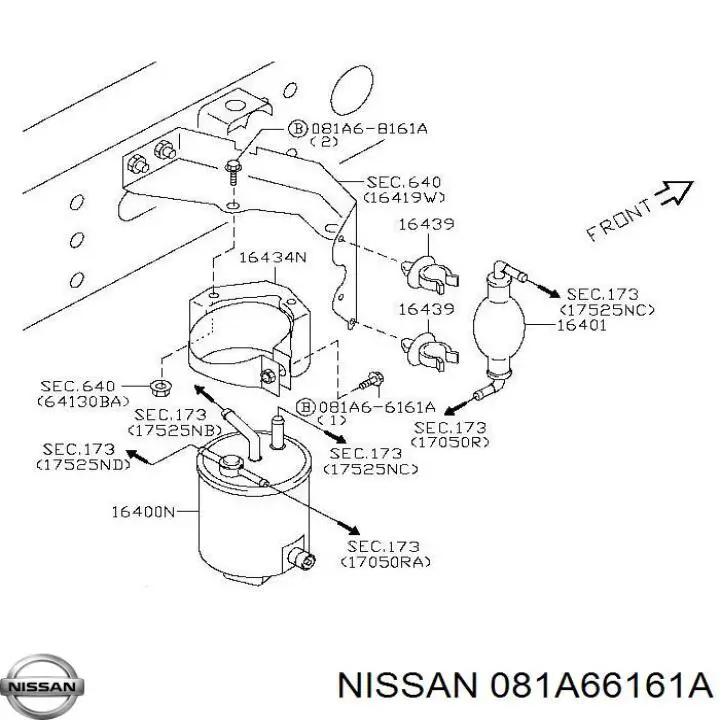 081A66161A Nissan/Infiniti 