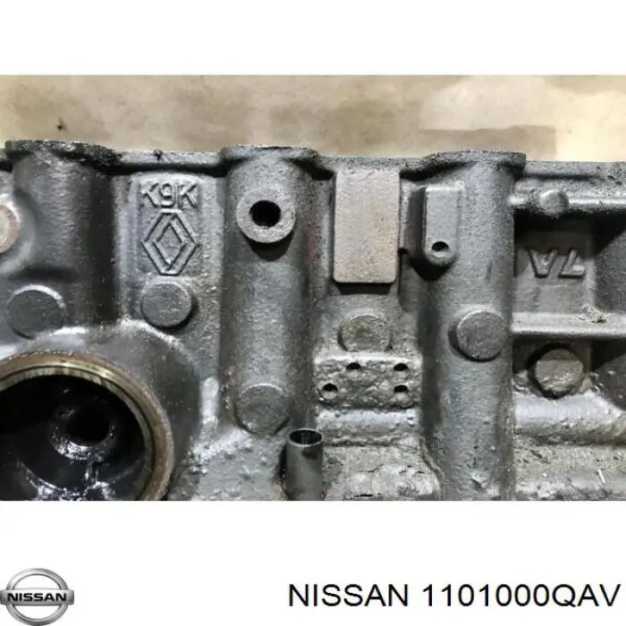 Bloco de cilindros de motor Nissan/Infiniti 1101000QAV preço, a partir de 2684,81 USD