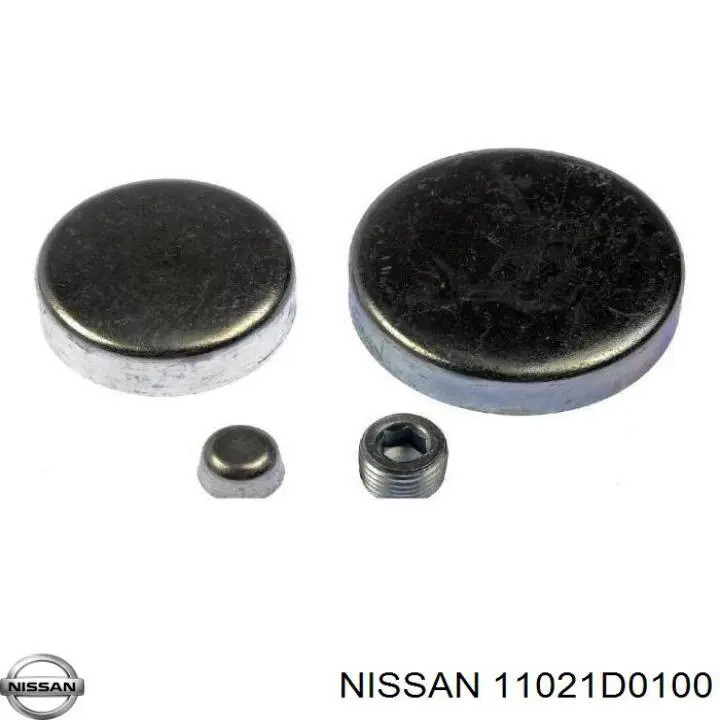 11021D0100 Nissan/Infiniti Tampão CBC/do bloco de cilindros