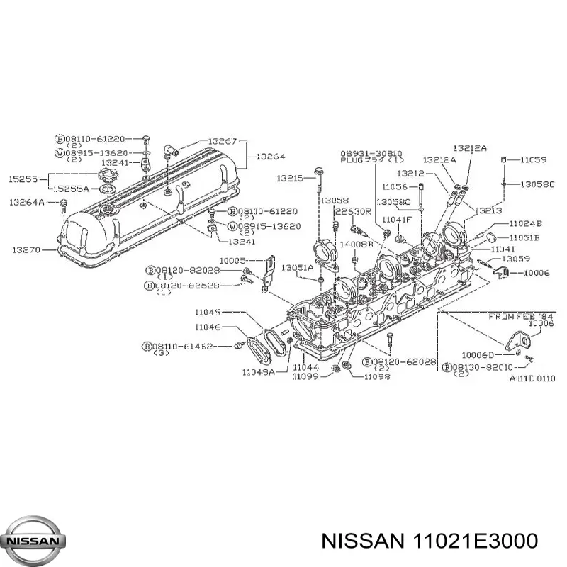  Nissan/Infiniti 11021E3000 preço, a partir de 13,56 USD