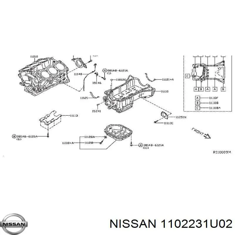 1102231U02 Nissan/Infiniti 