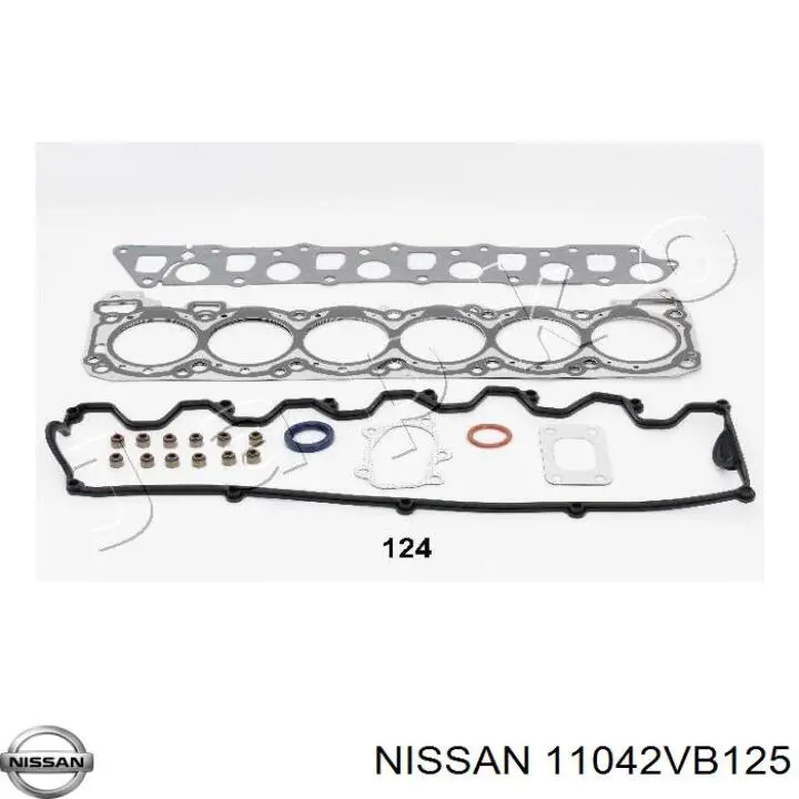 Compre 11042VB125 Nissan/Infiniti Kit superior de vedantes de motor
