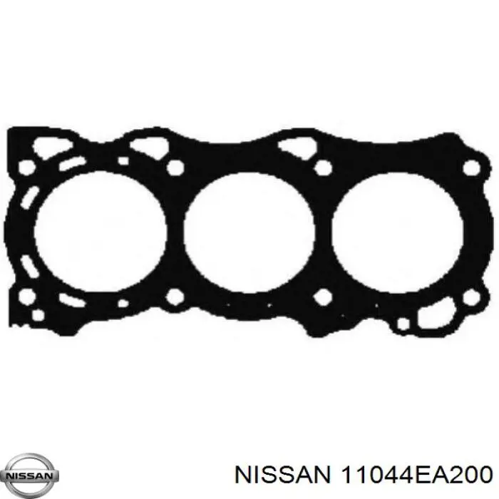 11044EA200 Nissan/Infiniti Vedante direito de cabeça de motor (CBC)