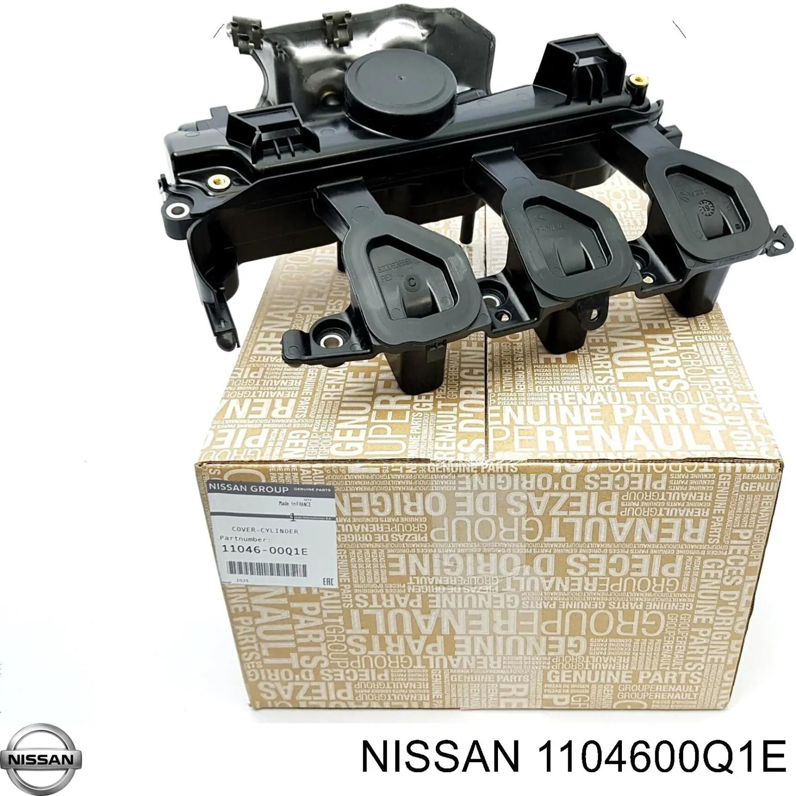 1104600Q1E Nissan/Infiniti Separador de óleo (separador) do sistema de ventilação de cárter