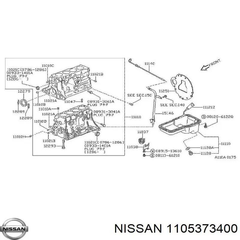  Nissan/Infiniti 1105373400 preço, a partir de 6,47 USD