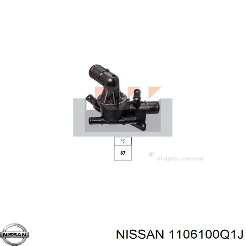 1106100Q1J Nissan/Infiniti Termostato