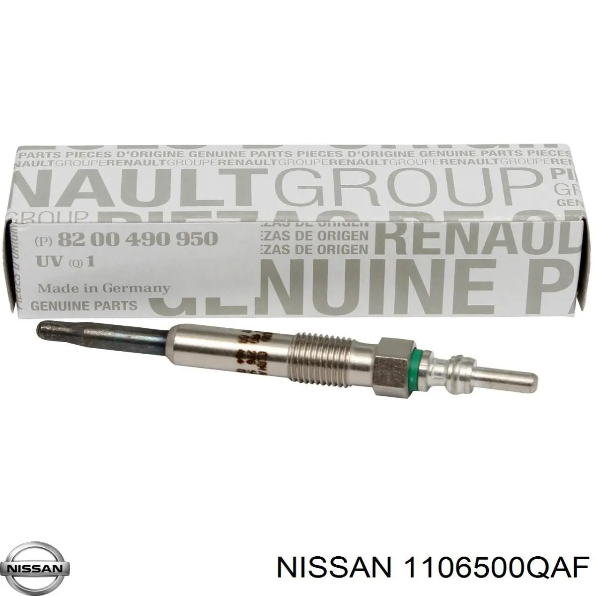 Compre 1106500QAF Nissan/Infiniti Vela de incandescência