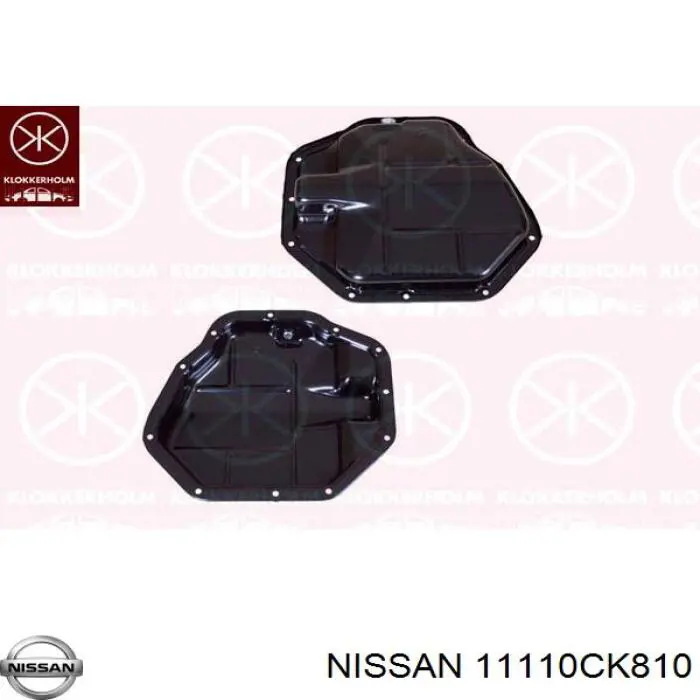 Panela de óleo de cárter do motor, parte inferior Nissan/Infiniti 11110CK810 preço, a partir de 30,60 USD