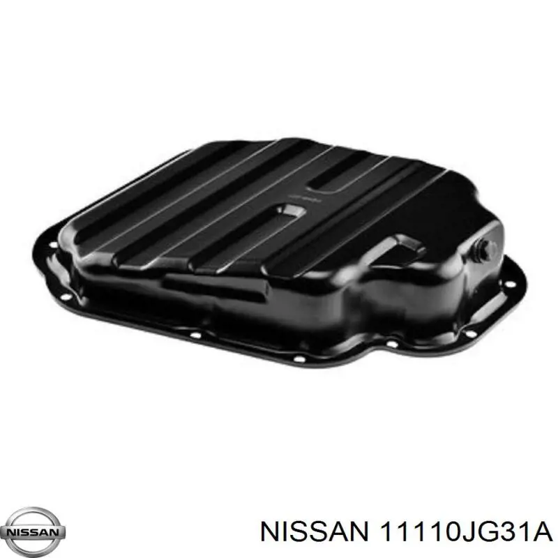 Compre 11110JG31A Nissan/Infiniti Panela de óleo de cárter do motor
