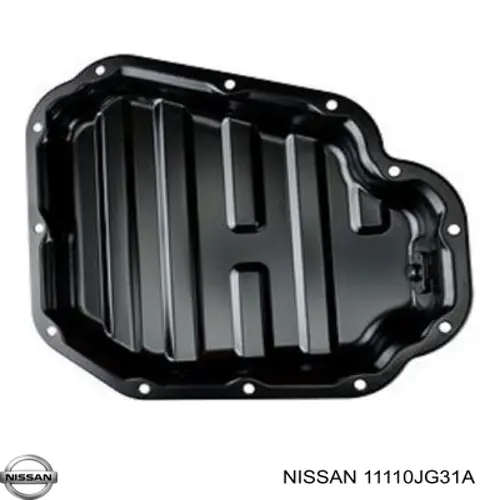 11110JG31A Nissan/Infiniti Panela de óleo de cárter do motor