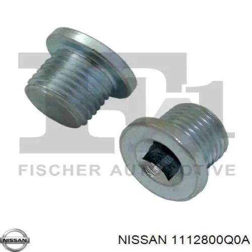 1112800Q0A Nissan/Infiniti Tampão de panela de motor