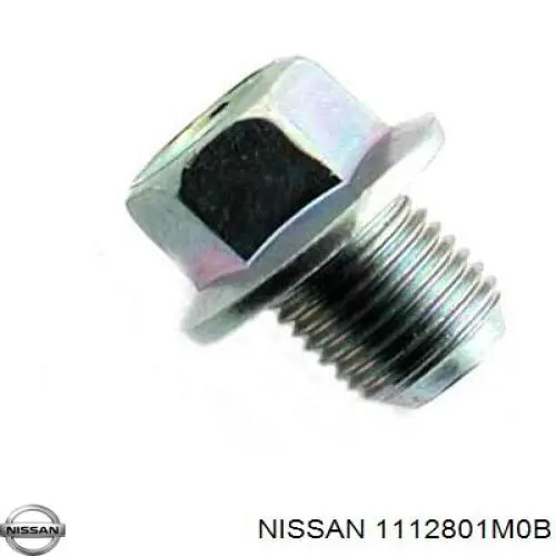 1112801M0B Nissan/Infiniti Tampão de panela de motor