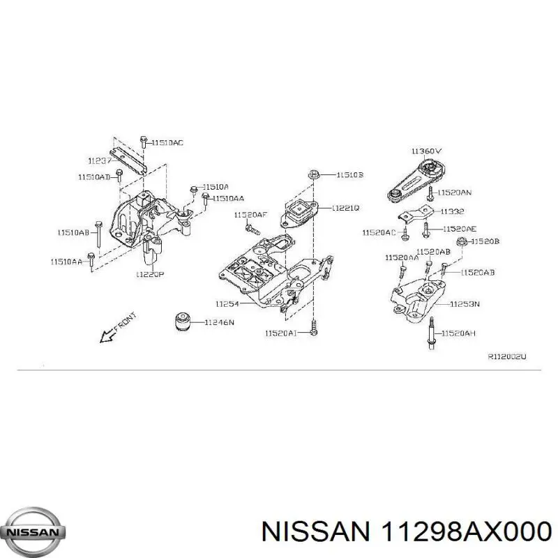 11298AX000 Nissan/Infiniti 