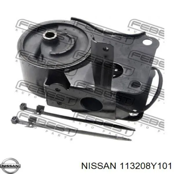 113208Y101 Nissan/Infiniti Coxim (suporte) traseiro de motor