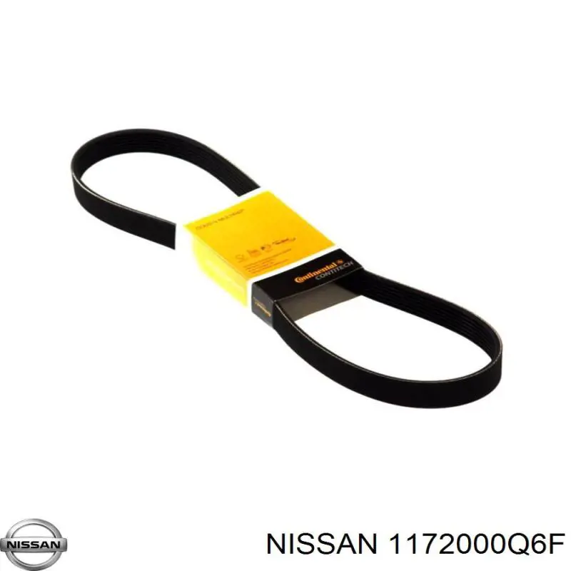 Correia dos conjuntos de transmissão Nissan/Infiniti 1172000Q6F preço, a partir de 38,67 USD