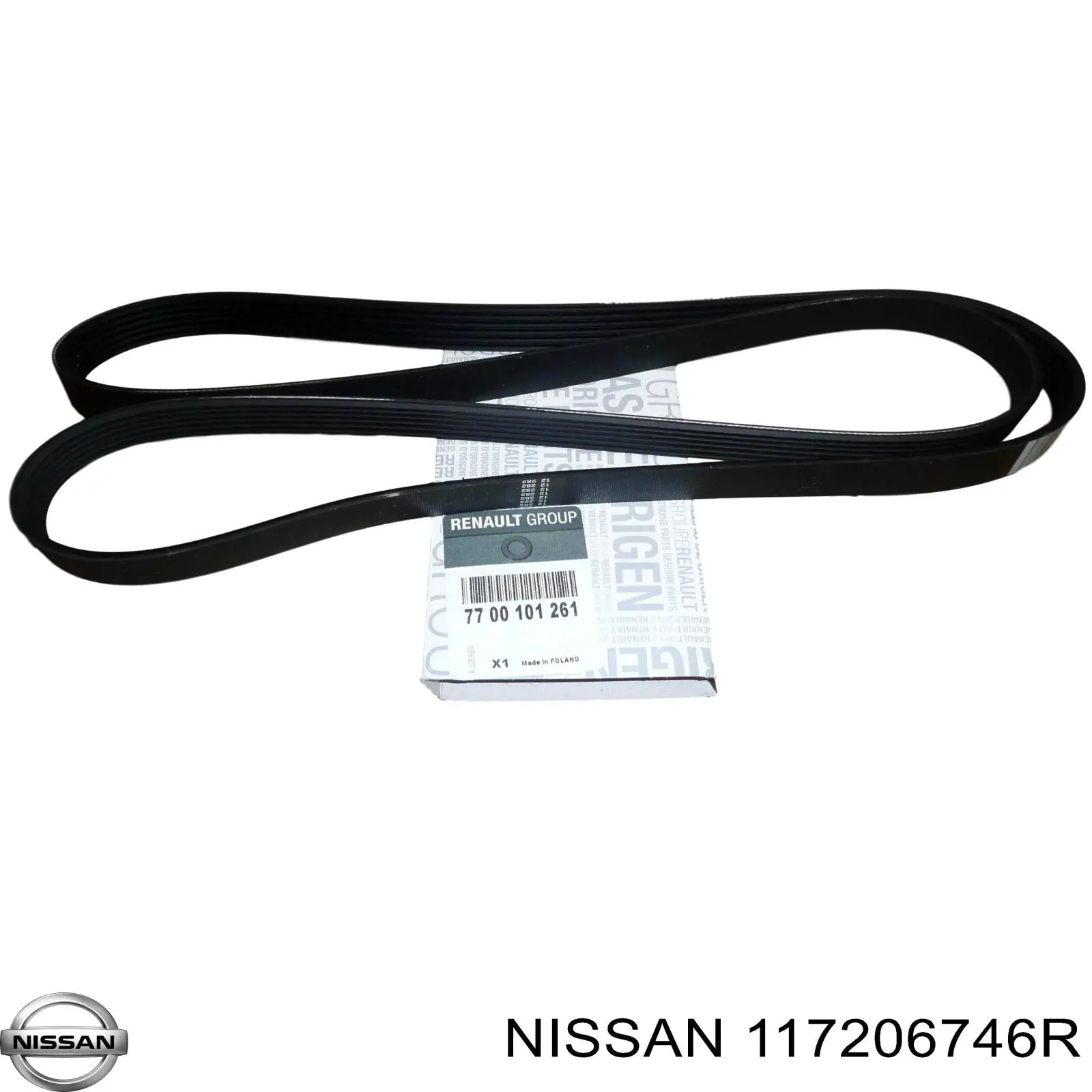 Compre 117206746R Nissan/Infiniti Correia dos conjuntos de transmissão, kit