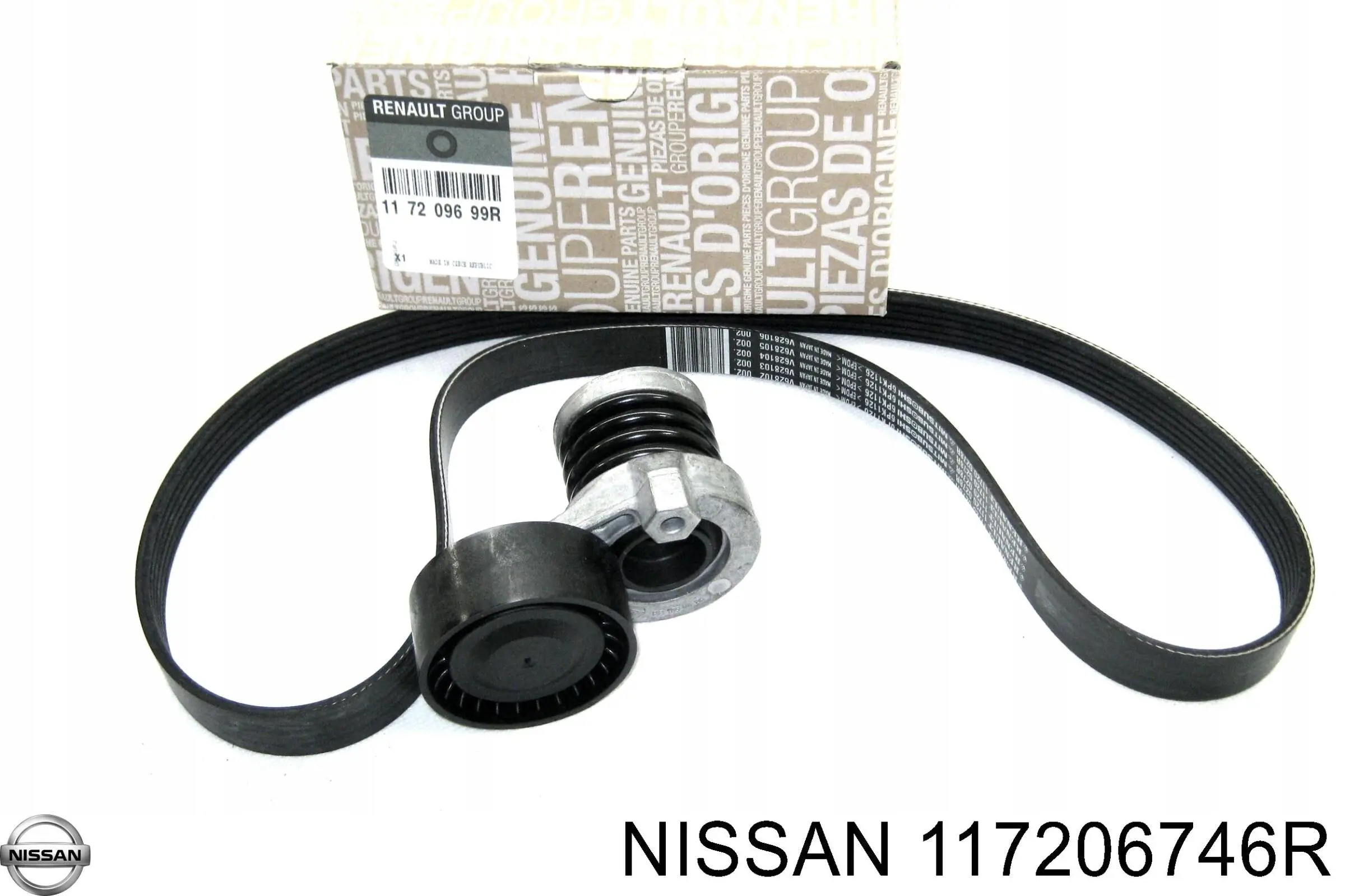 Correia dos conjuntos de transmissão, kit Nissan/Infiniti 117206746R preço, a partir de 77,11 USD