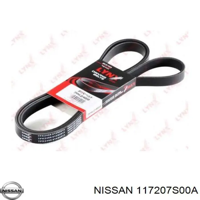 Correia dos conjuntos de transmissão Nissan/Infiniti 117207S00A preço, a partir de 62,71 USD