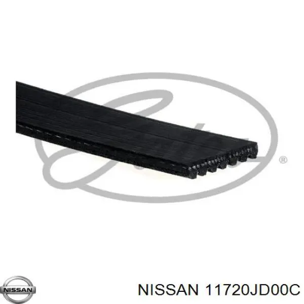 Correia dos conjuntos de transmissão Nissan/Infiniti 11720JD00C preço, a partir de 21,10 USD