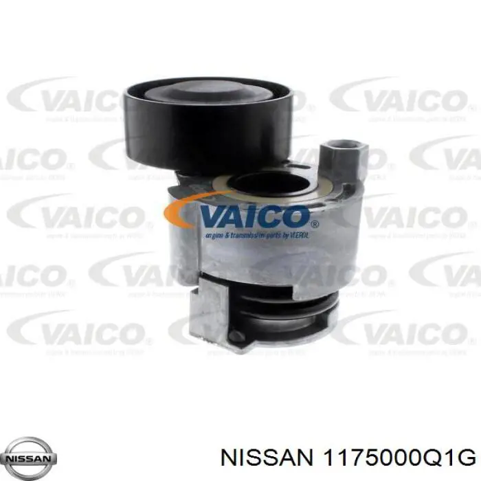 Compre 1175000Q1G Nissan/Infiniti Reguladora de tensão da correia de transmissão