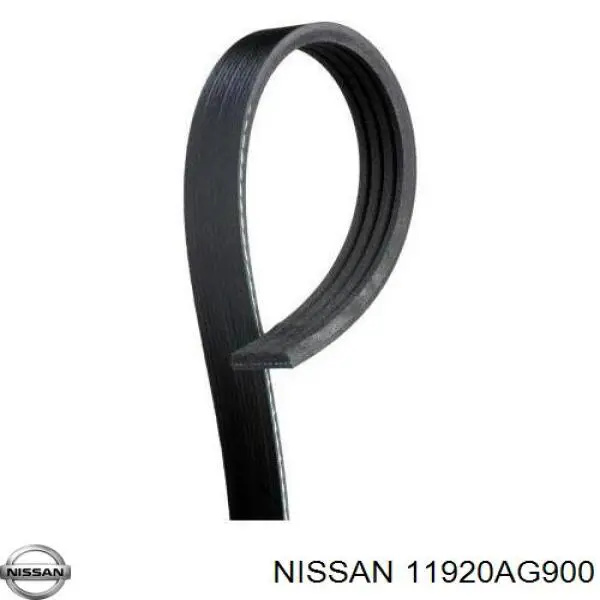 Correia dos conjuntos de transmissão Nissan/Infiniti 11920AG900 preço, a partir de 16,81 USD