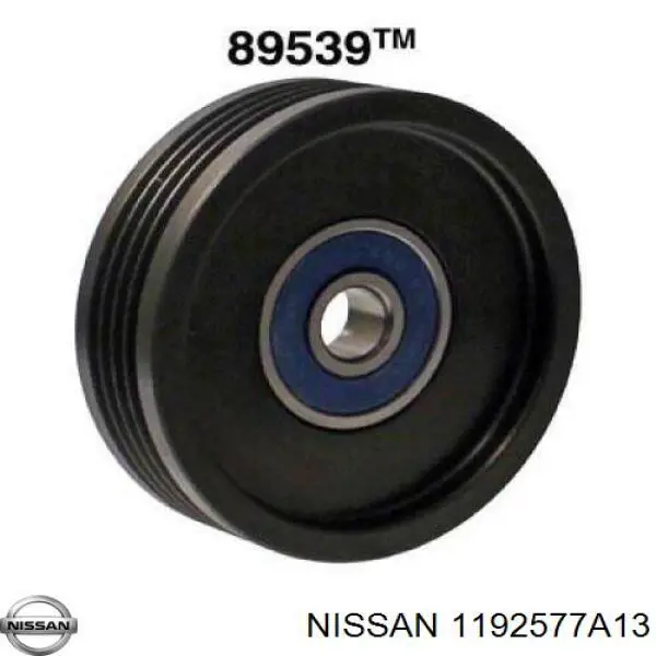 Compre 1192577A13 Nissan/Infiniti Rolo de reguladora de tensão da correia de transmissão