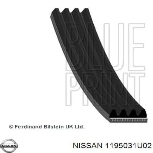Compre 1195031U02 Nissan/Infiniti Correia dos conjuntos de transmissão