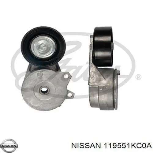 Reguladora de tensão da correia de transmissão Nissan/Infiniti 119551KC0A preço, a partir de 51,01 USD