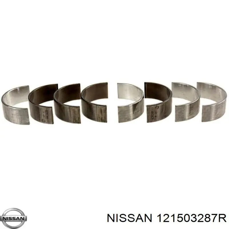 Folhas inseridas de cambota de biela, kit, padrão (STD) 7142434 Glyco