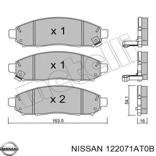  Nissan/Infiniti 122071AT0B preço, a partir de 38,99 USD