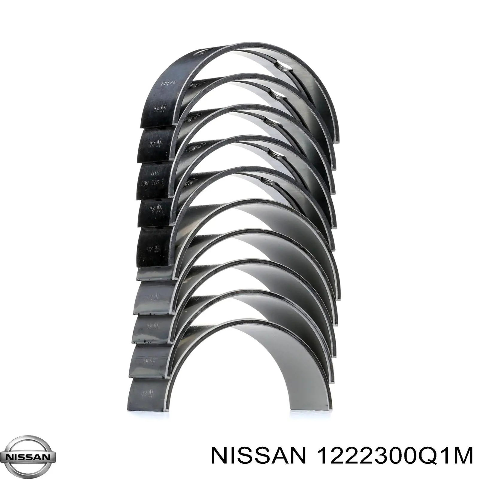Compre 122070212R Renault (RVI) Folhas inseridas principais de cambota, kit, padrão (STD)