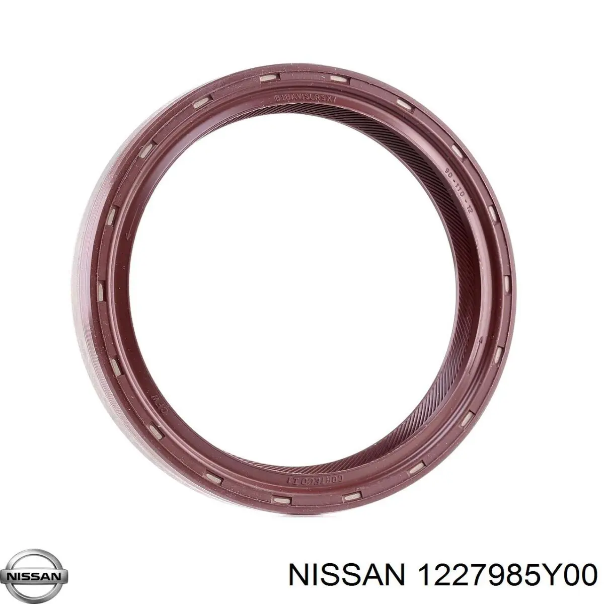 Vedação traseira de cambota de motor BH5861E0 NOK