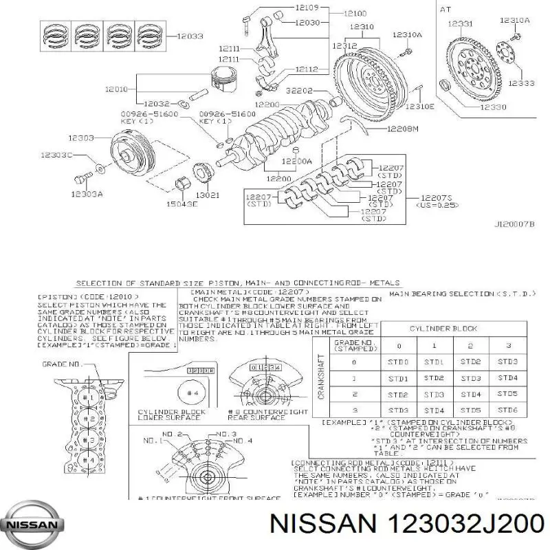 Polia de cambota Nissan/Infiniti 123032J200 preço, a partir de 45,64 USD