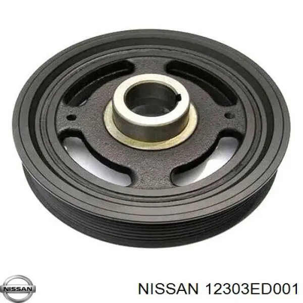 Compre 12303ED001 Nissan/Infiniti Polia de cambota