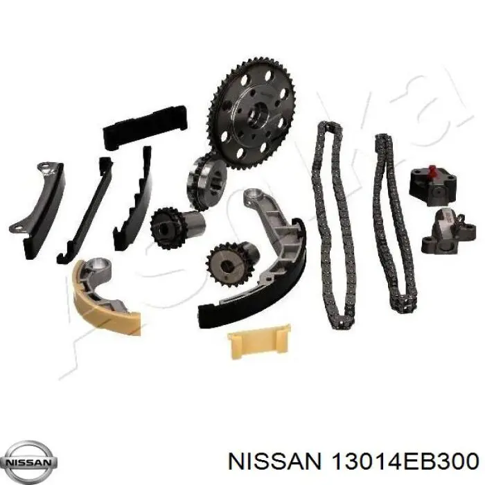Engrenagem de cadeia da roda dentada da árvore distribuidora de motor Nissan/Infiniti 13014EB300 preço, a partir de 149,28 USD