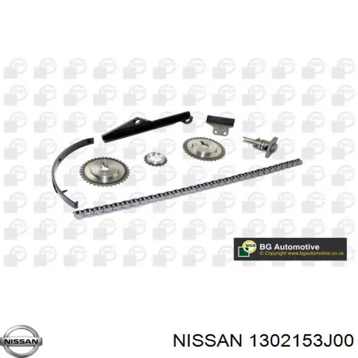 1302153J00 Nissan/Infiniti Engrenagem de cadeia da roda dentada de acionamento de cambota de motor