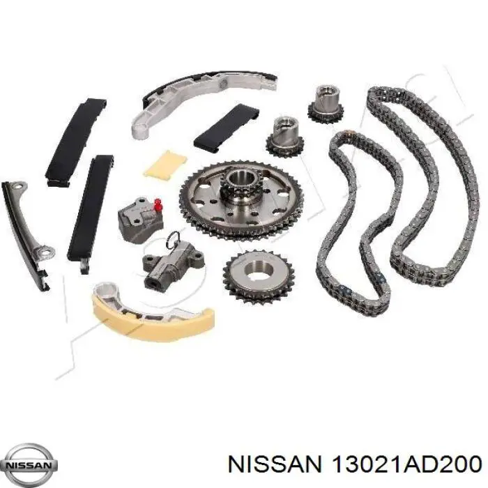13021AD200 Nissan/Infiniti Engrenagem de cadeia da roda dentada de acionamento de cambota de motor