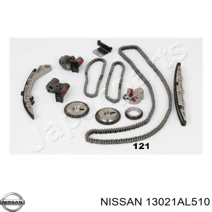 13021AL510 Nissan/Infiniti Engrenagem de cadeia da roda dentada de acionamento de cambota de motor