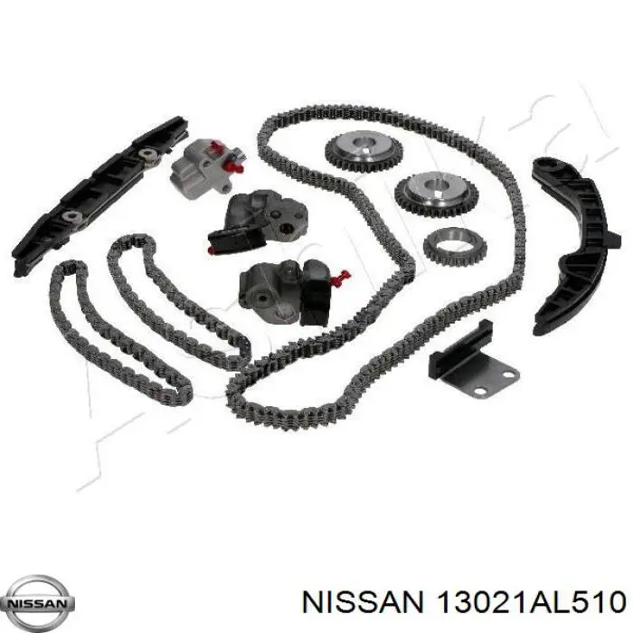 Engrenagem de cadeia da roda dentada de acionamento de cambota de motor Nissan/Infiniti 13021AL510 preço, a partir de 83,88 USD