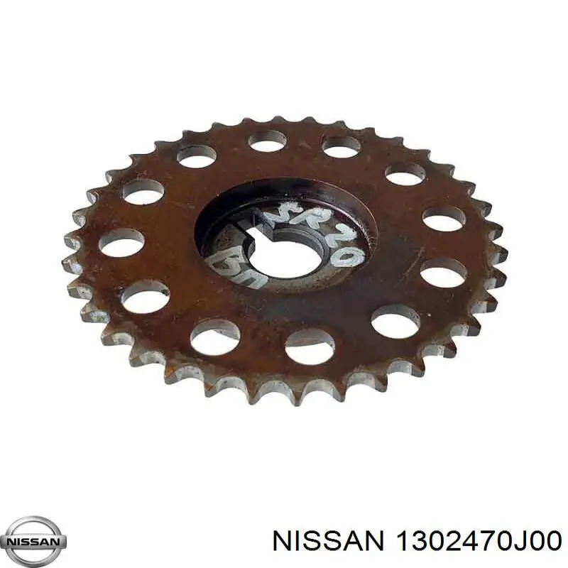 1302470J00 Nissan/Infiniti Engrenagem de cadeia da roda dentada da árvore distribuidora de motor
