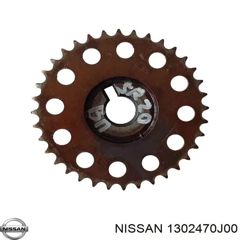 Engrenagem de cadeia da roda dentada da árvore distribuidora de motor Nissan/Infiniti 1302470J00 preço, a partir de 104,69 USD